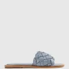 Keira Woven Simple Slide In Sky