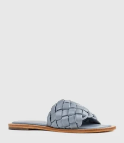 Keira Woven Simple Slide In Sky