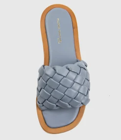 Keira Woven Simple Slide In Sky