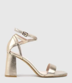 Kelsey85 Ankle Wrap Sandal In Rosegold