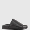 Kenna Slide On Footbed In Black