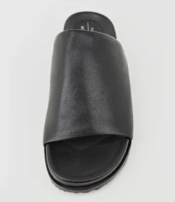 Kenna Slide On Footbed In Black