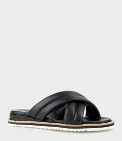 Keyla Crossover Slide In Black