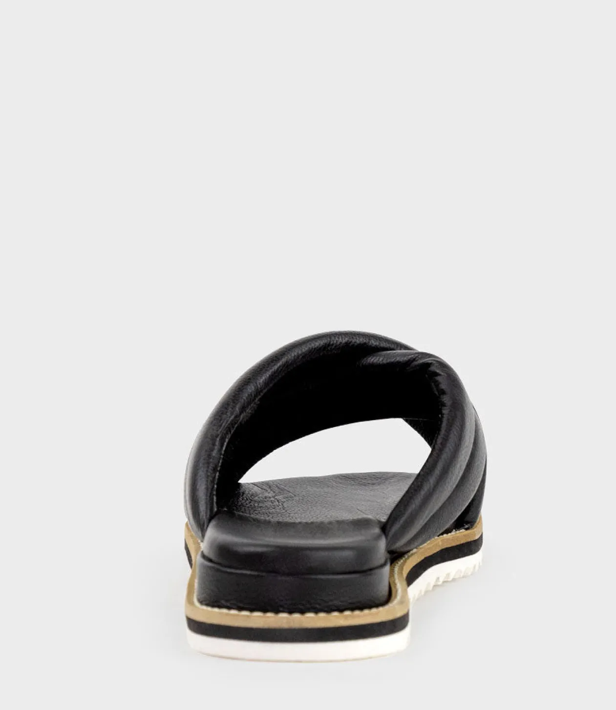 Keyla Crossover Slide In Black
