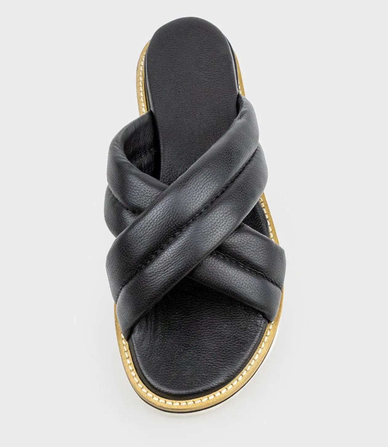 Keyla Crossover Slide In Black