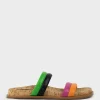 Kinala Two Strap Slide On Unit In Colour Multi