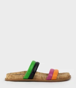 Kinala Two Strap Slide On Unit In Colour Multi