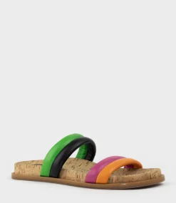 Kinala Two Strap Slide On Unit In Colour Multi