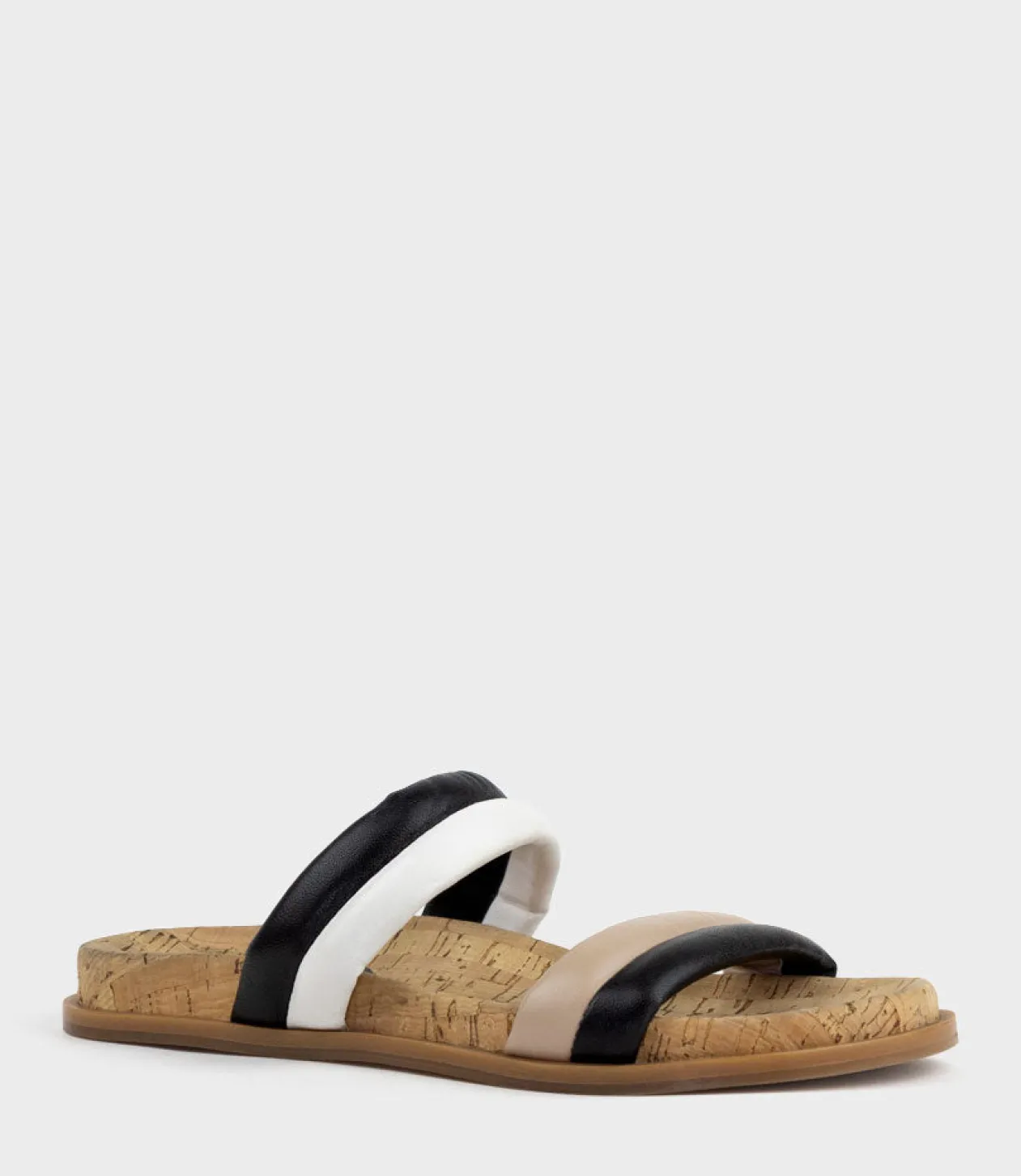 Kinala Two Strap Slide On Unit In Neutral Multi