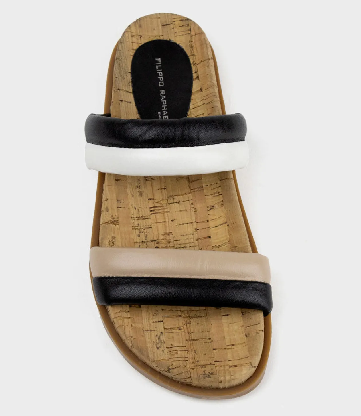 Kinala Two Strap Slide On Unit In Neutral Multi