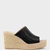 Milara Slide Espadrille In Black