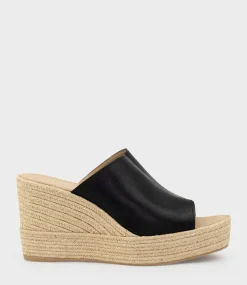 Milara Slide Espadrille In Black