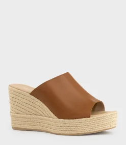 Milara Slide Espadrille In Tan