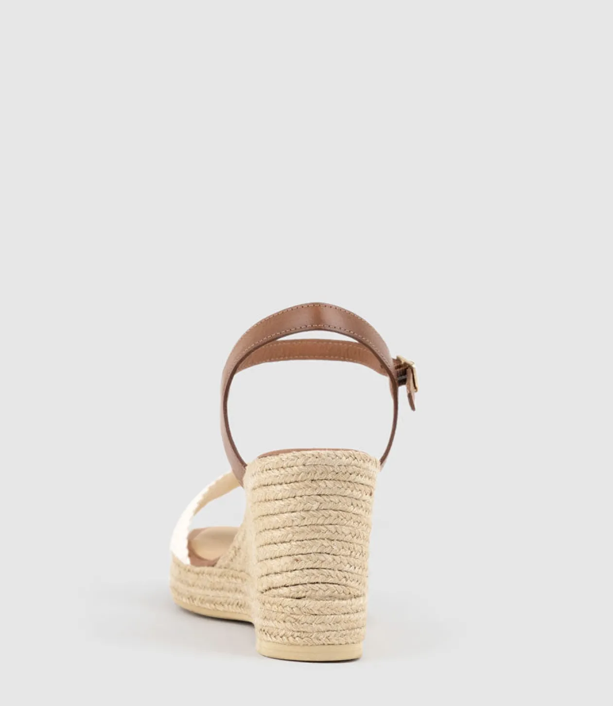 Moire Crochet Espadrille In Tan