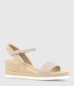 Mylo Single Strap Espadrille In Taupe