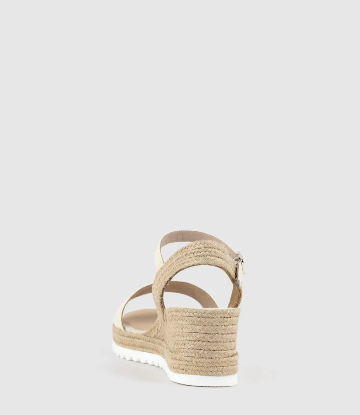 Mylo Single Strap Espadrille In Offwhite