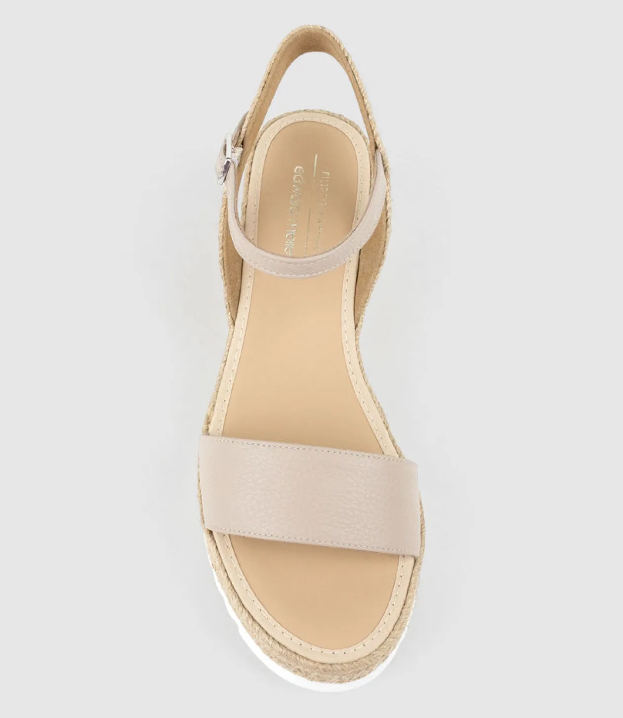 Mylo Single Strap Espadrille In Taupe
