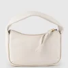 Nara Small Soft Bag In Offwhite