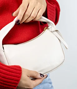 Nara Small Soft Bag In Offwhite