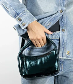Nara Small Soft Bag In Peacock Crush