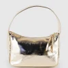 Narina Large Soft Bag In Gold Crush