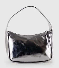Narina Large Soft Bag In Pewter Crush