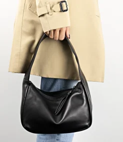 Narina Large Soft Bag In Black