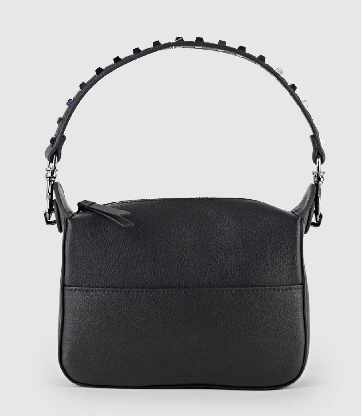 Natania Small Box Bag In Black