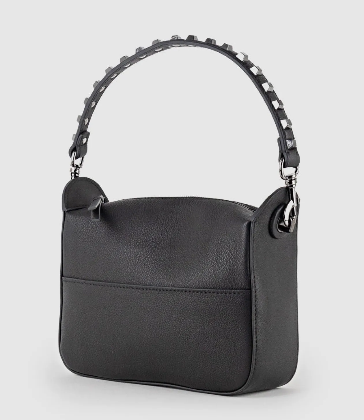 Natania Small Box Bag In Black
