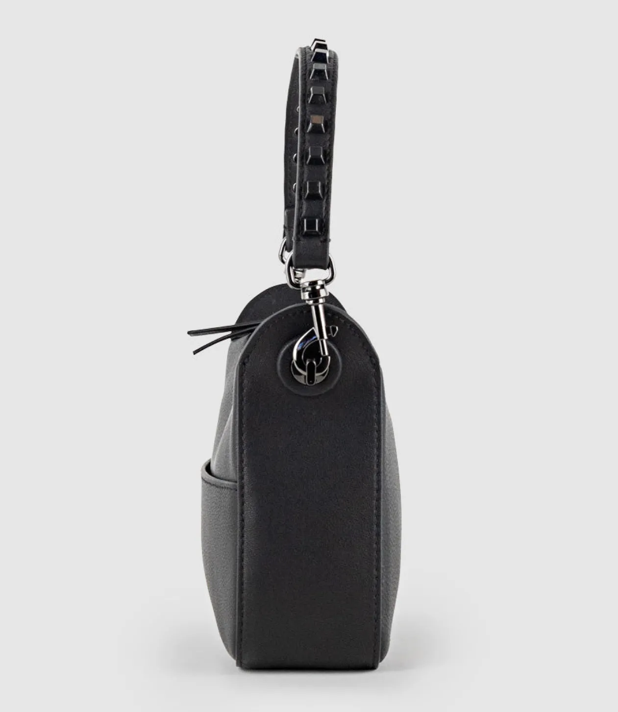 Natania Small Box Bag In Black