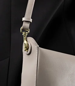 Natania Small Box Bag In Taupe