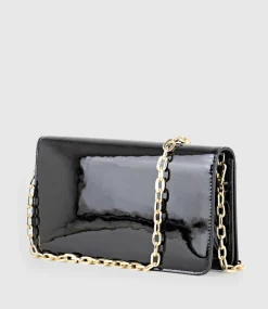 Nyx Evening Bag In Black Patent
