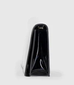 Nyx Evening Bag In Black Patent