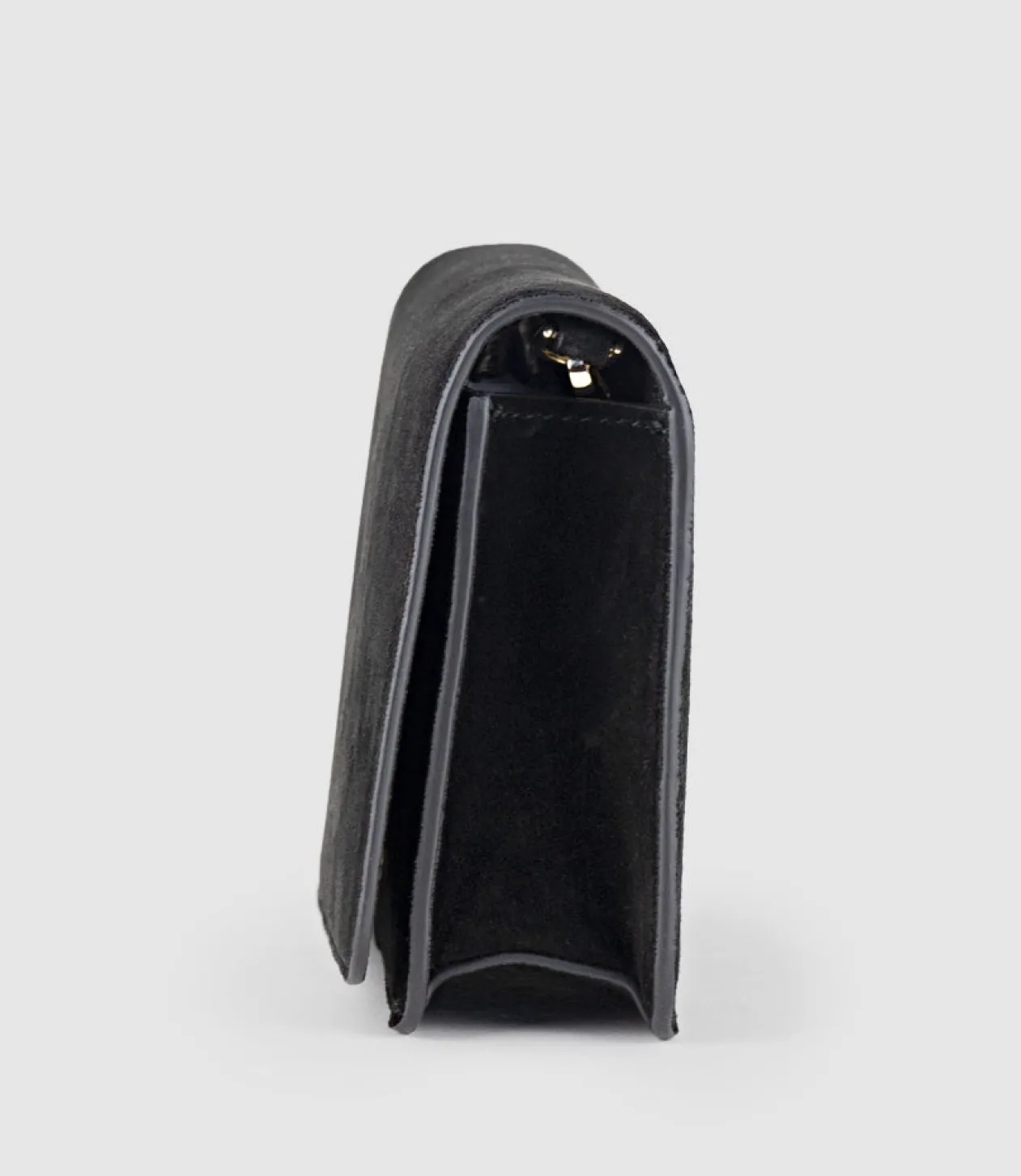 Nyx Evening Bag In Black Suede