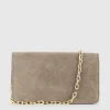 Nyx Evening Bag In Latte Suede