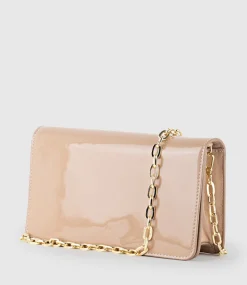 Nyx Evening Bag In Nude Patent