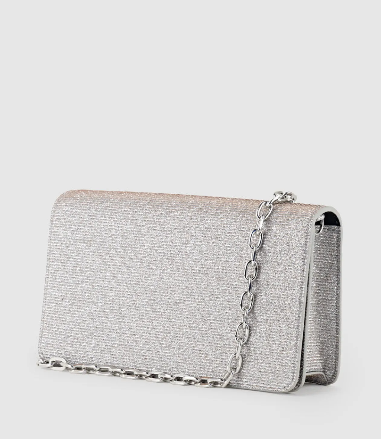 Nyx Evening Bag In Silver Ritz