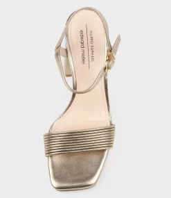 Rialto95 Banded Strap Platform Sandal In Rosegold