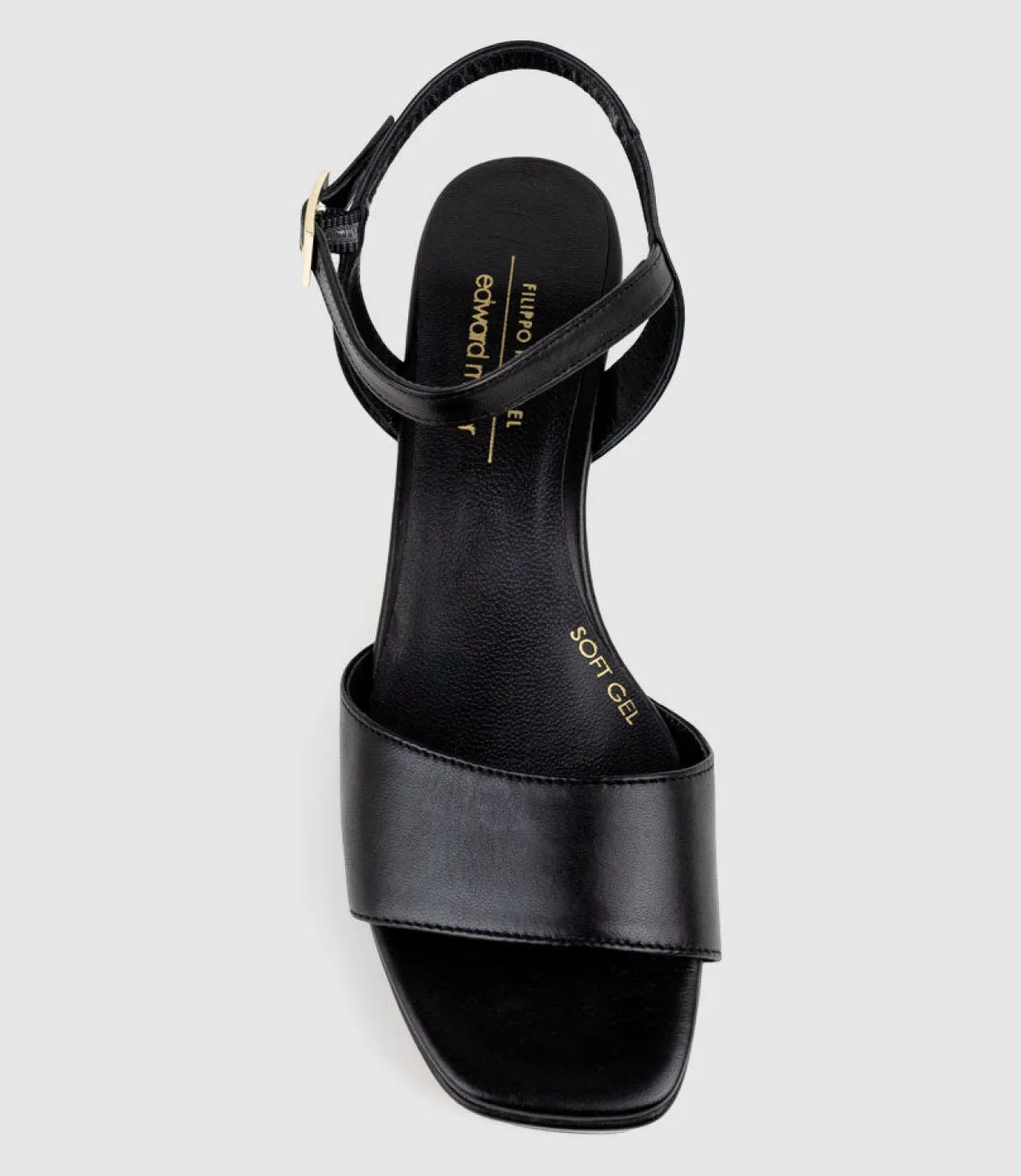 Roe65 Platform Sandal In Black