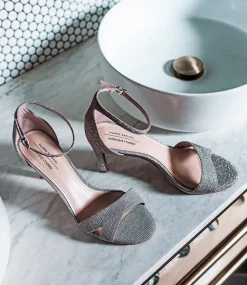 Santo90 Asymmetrical Platform Sandal In Silver Ritz