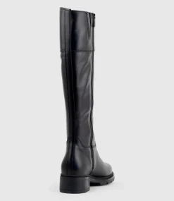Savoury Classic Knee Boot In Black