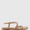 Serville Strappy Sandal In Tan