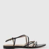Serville Strappy Sandal In Black