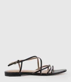Serville Strappy Sandal In Black