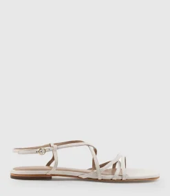 Serville Strappy Sandal In Offwhite