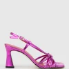 Simmer90 Strappy Slingback Sandal In Fuchsia