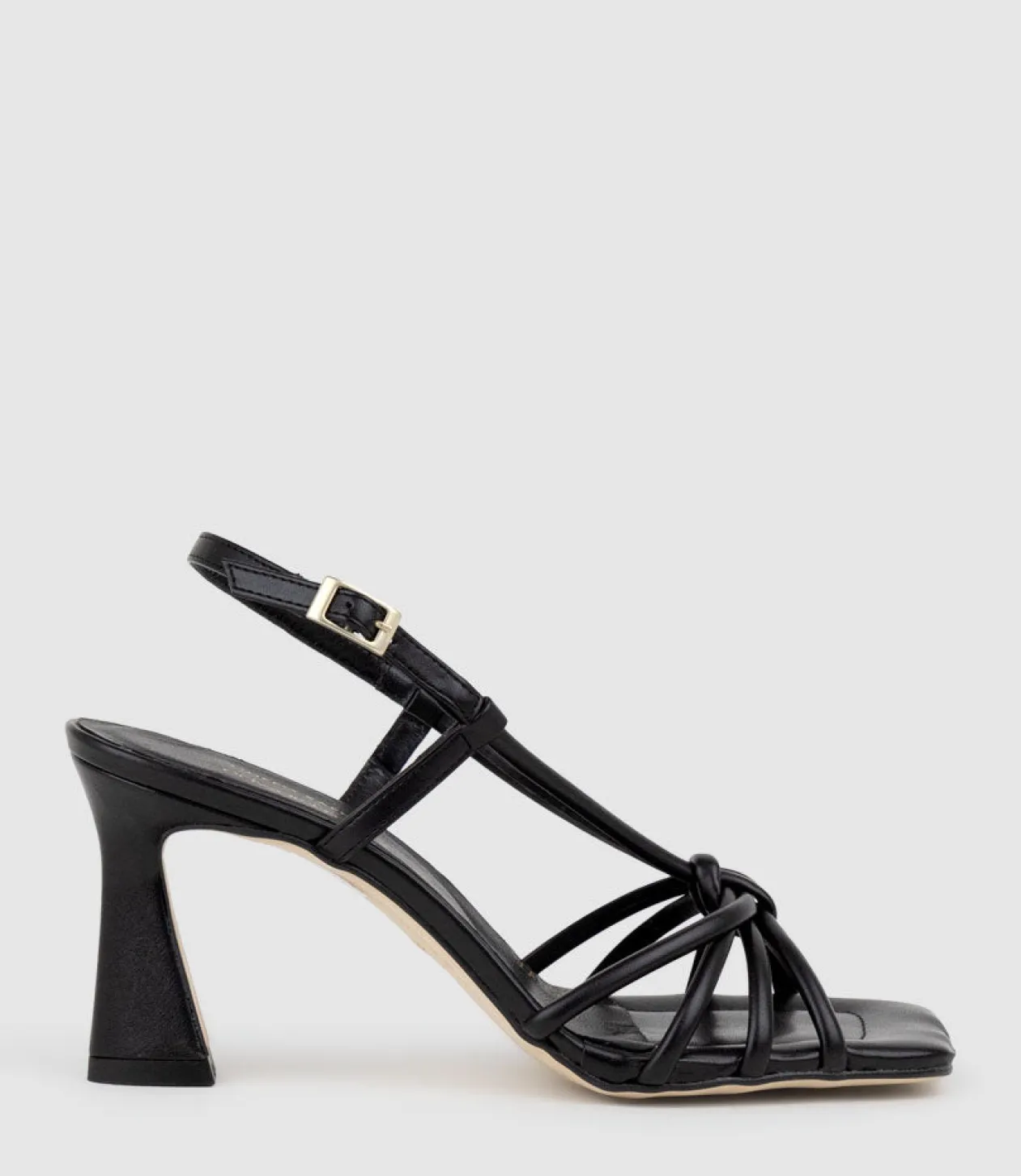 Simmer90 Strappy Slingback Sandal In Black