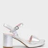 Sylas75 Platform Sandal In Silver