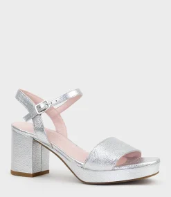 Sylas75 Platform Sandal In Silver