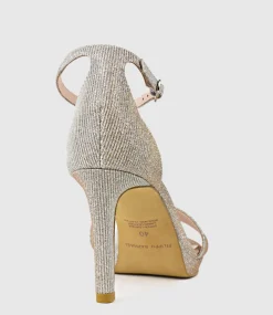 Sylvia90 Platform Sandal In Silver Ritz
